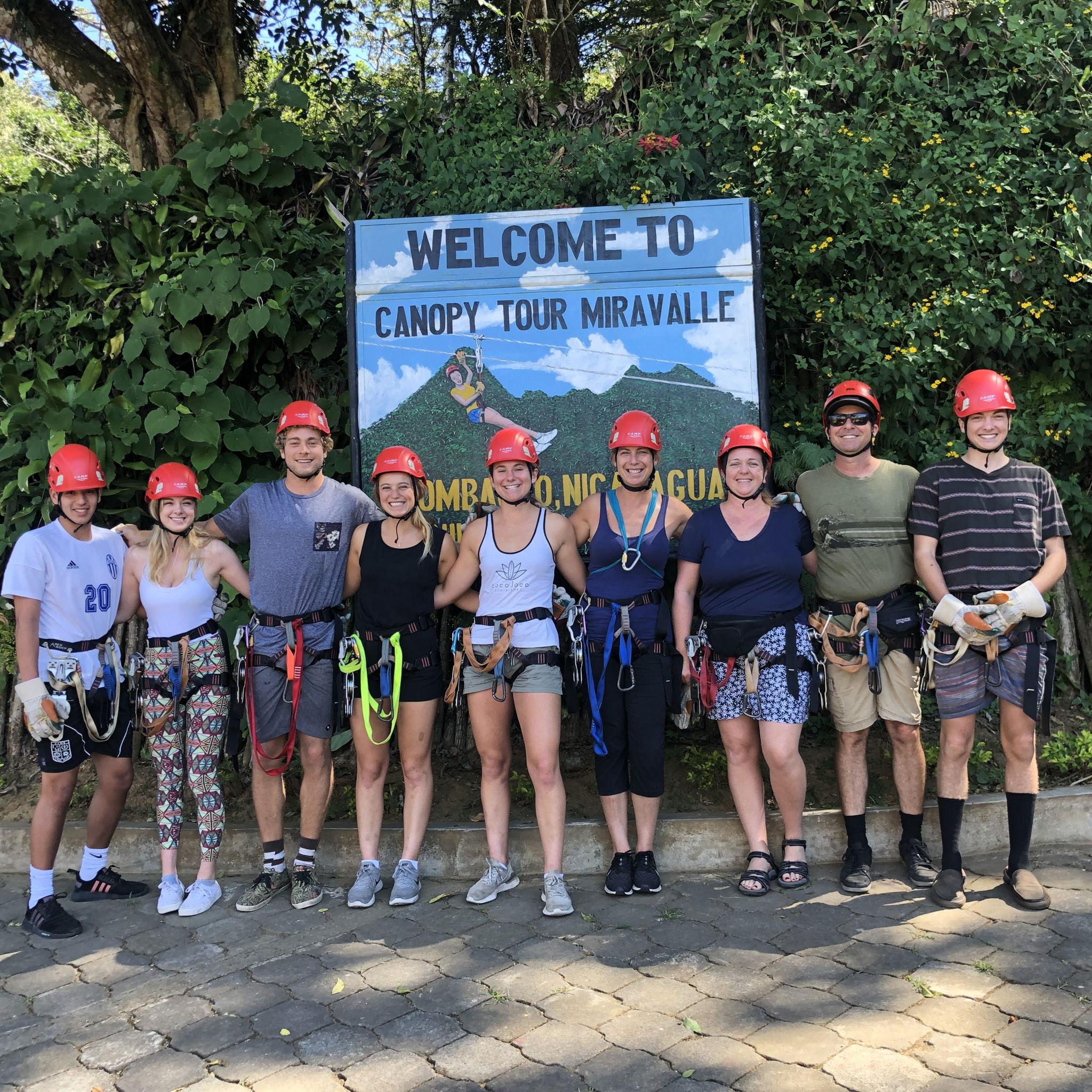 Family trip to Nicaragua before Owen and Kate started dating