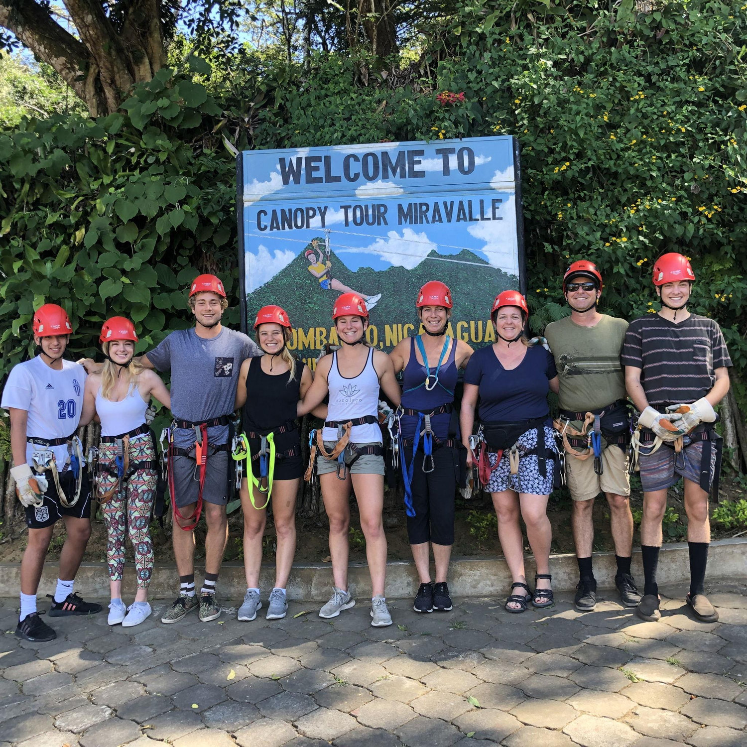 Family trip to Nicaragua before Owen and Kate started dating