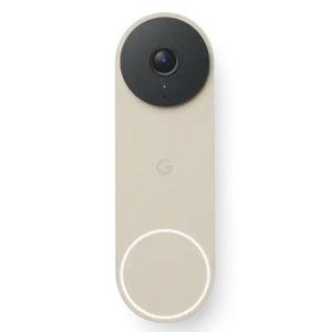 Google - Nest Doorbell (wired, 3rd gen) - Linen