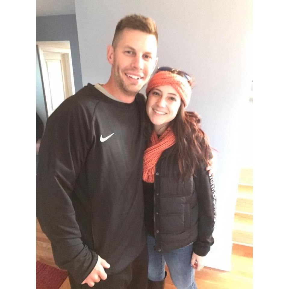 2017- Our first picture at a coworkers Halloween party- no one knew they were dating, yet!