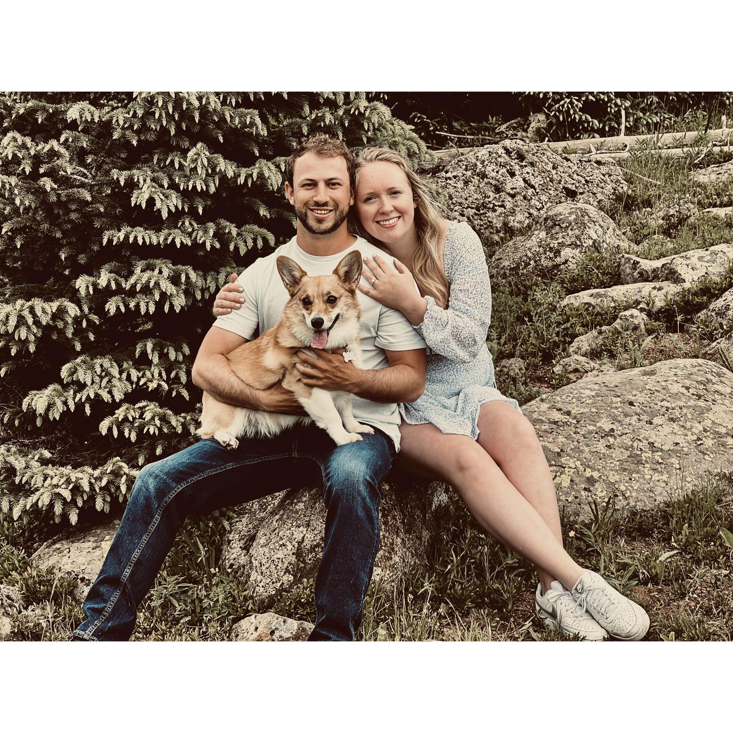 Claire said "yes" and Matilda said "me too!" July 2022