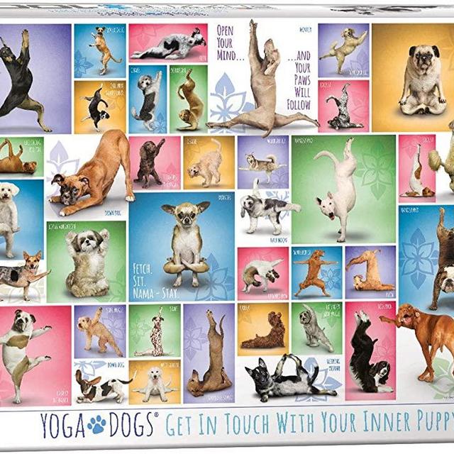 Yoga Dogs 1000-Piece Puzzle