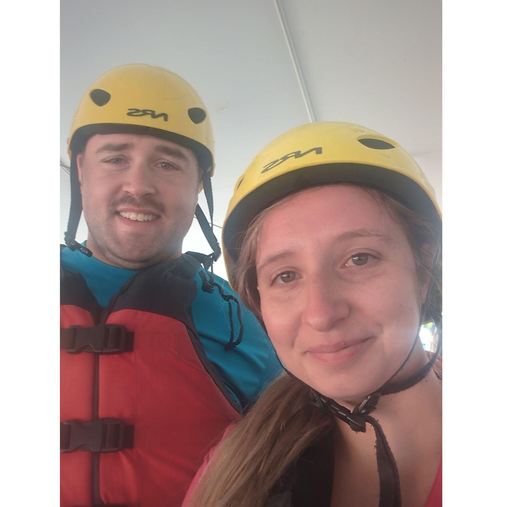 White water rafting in Glacier