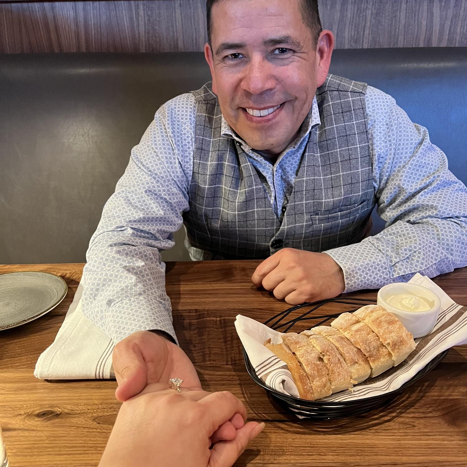 Dinner date in Cheyenne, WY.