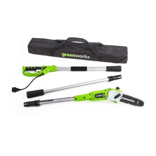 Greenworks 8-in 6.5-Amps Corded Electric Pole Saw