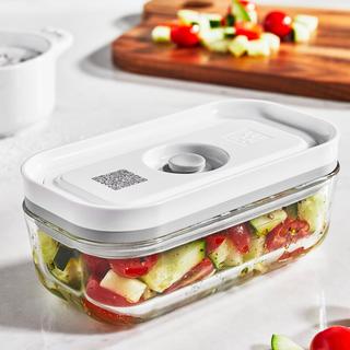 Fresh & Save Glass Vacuum Food Storage Container with Airtight Lid, Set of 4