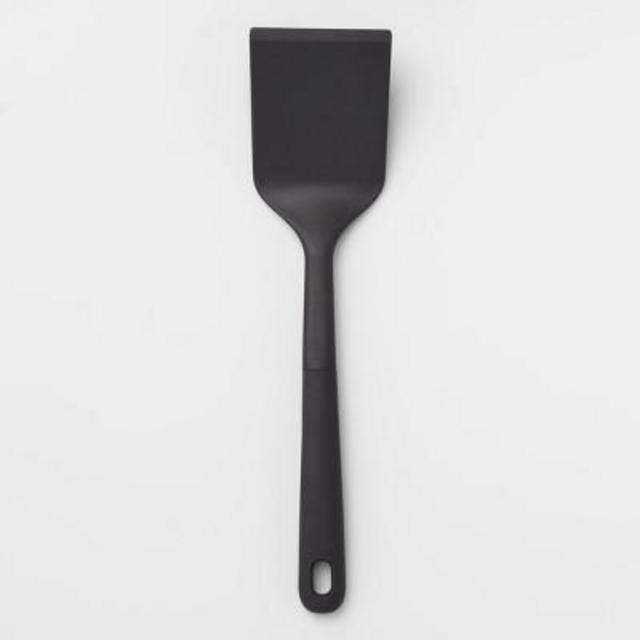 Nylon Solid Turner Spatula with Soft Grip - Made By Design™