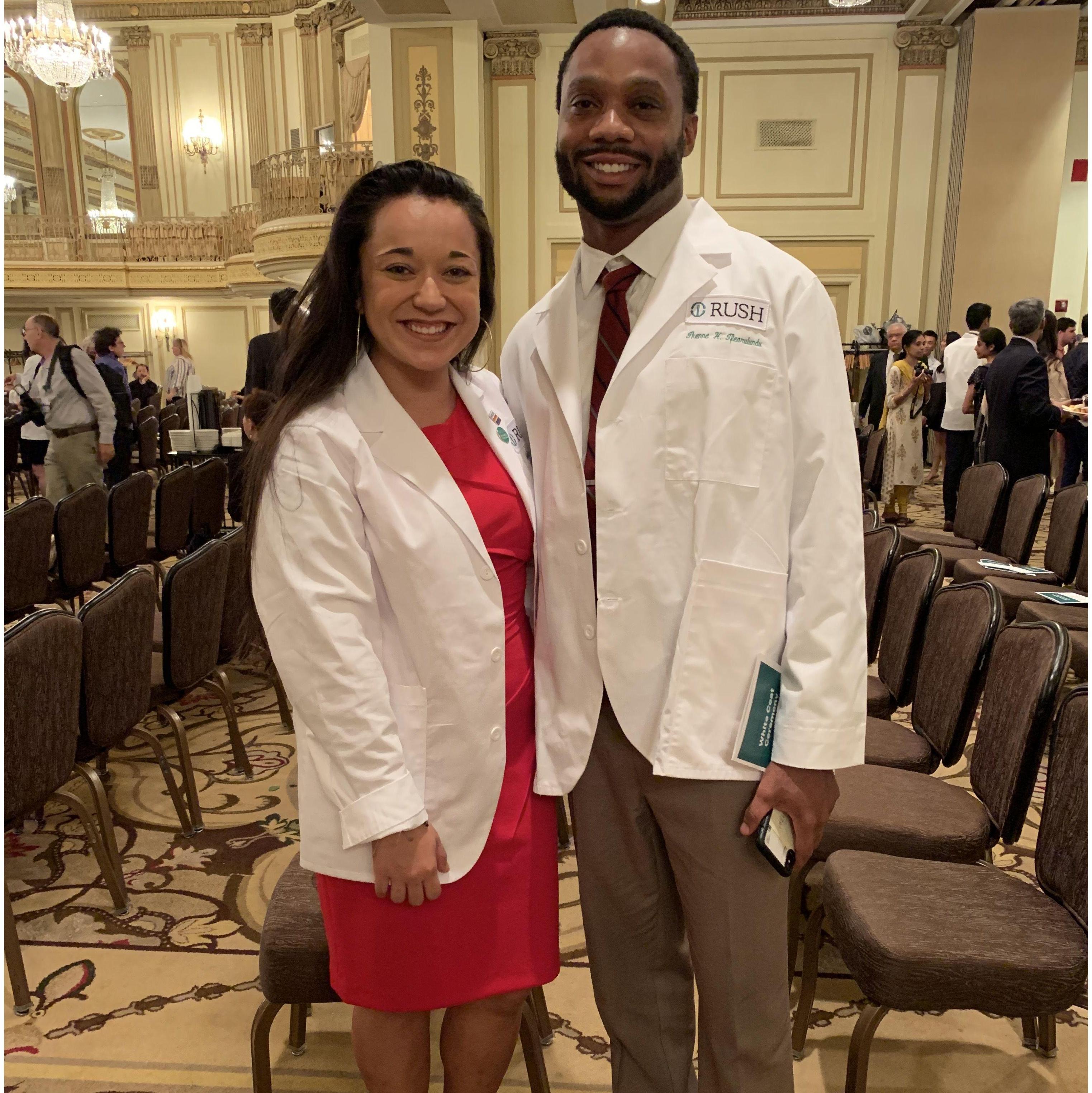 9/29/19: baby med students getting their white coats!