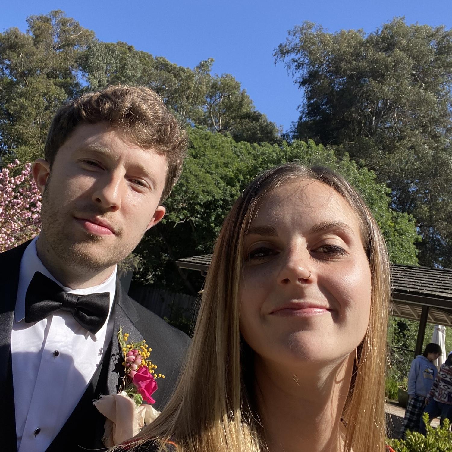 Taking notes are Will's wedding.