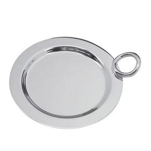 Christofle, Vertigo Bottle Coaster, Silverplated