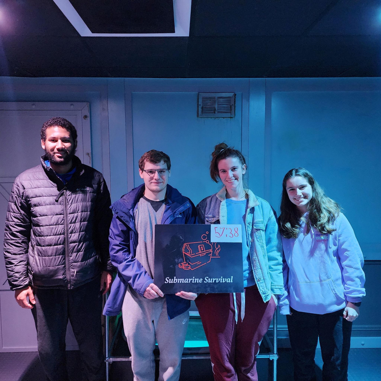 Breakout room with our friends Derek and Anna!