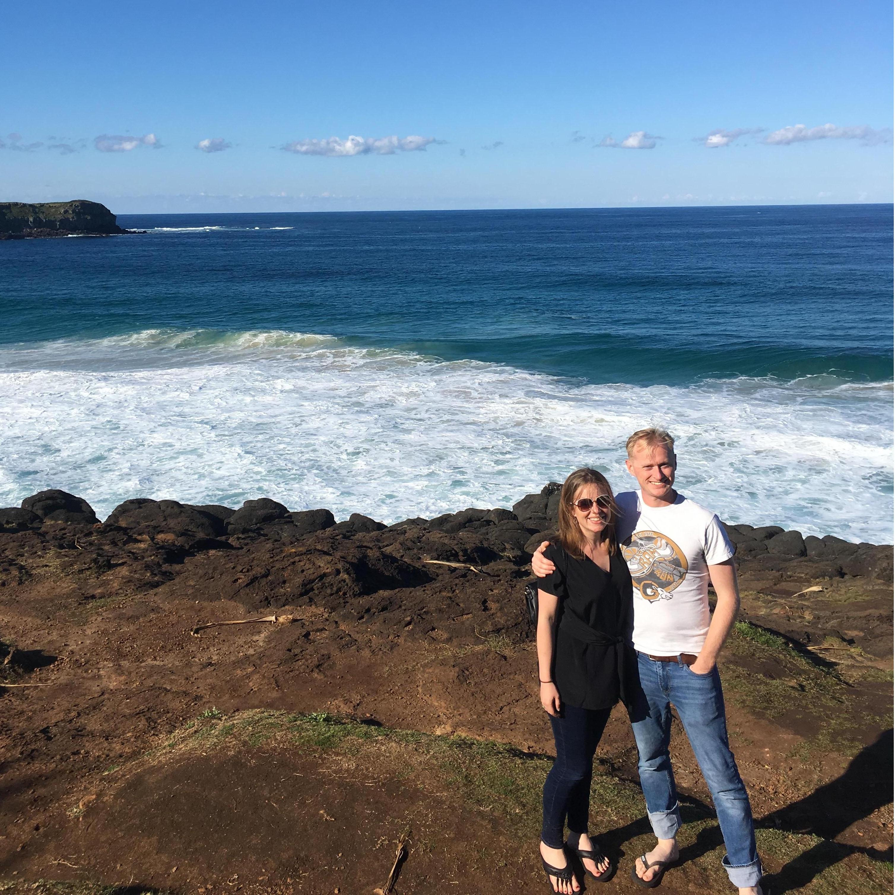 A visit to the ocean in Australia!
