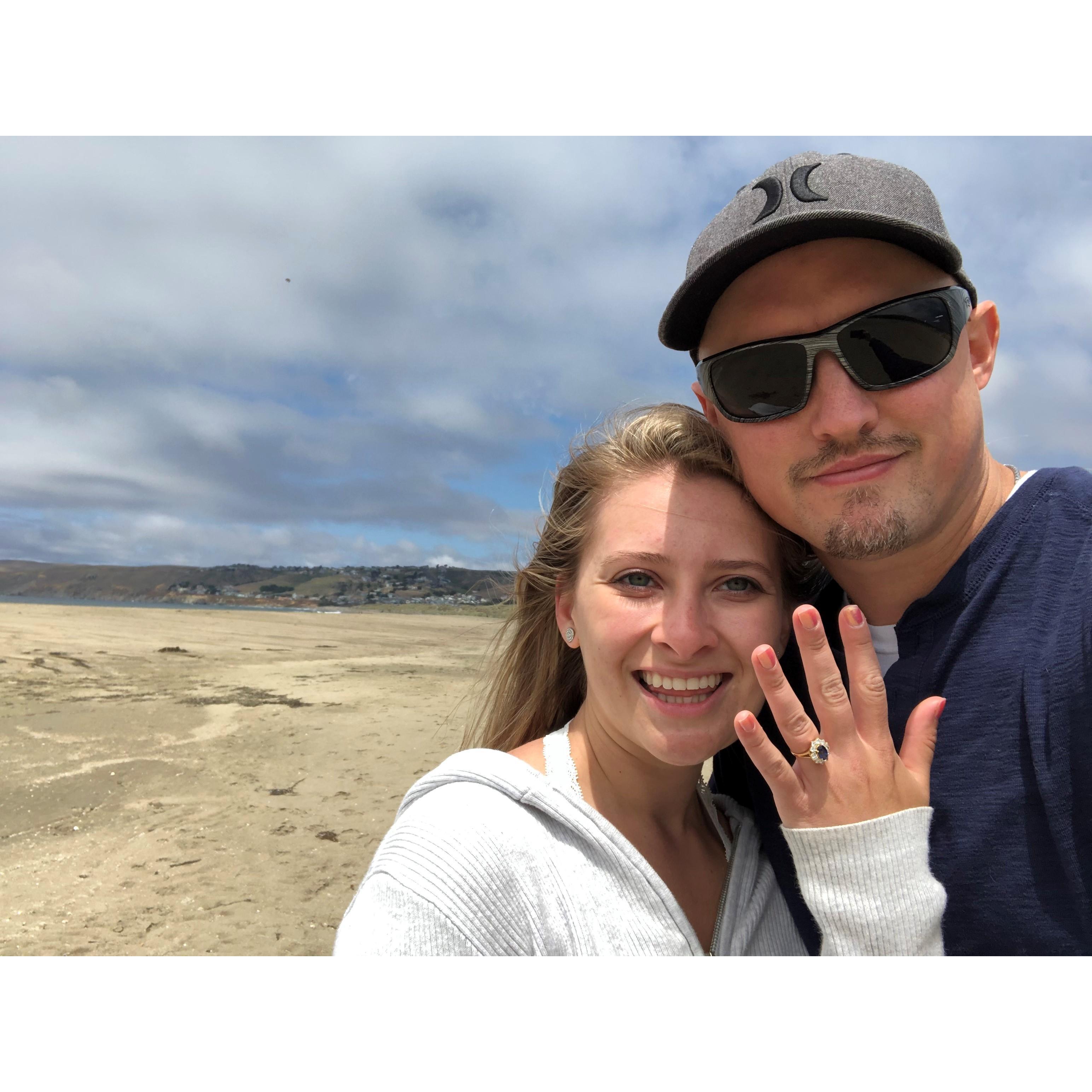 The day he purposed!