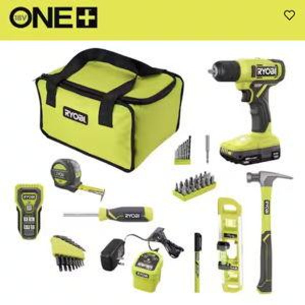 Ryobi Drill Set