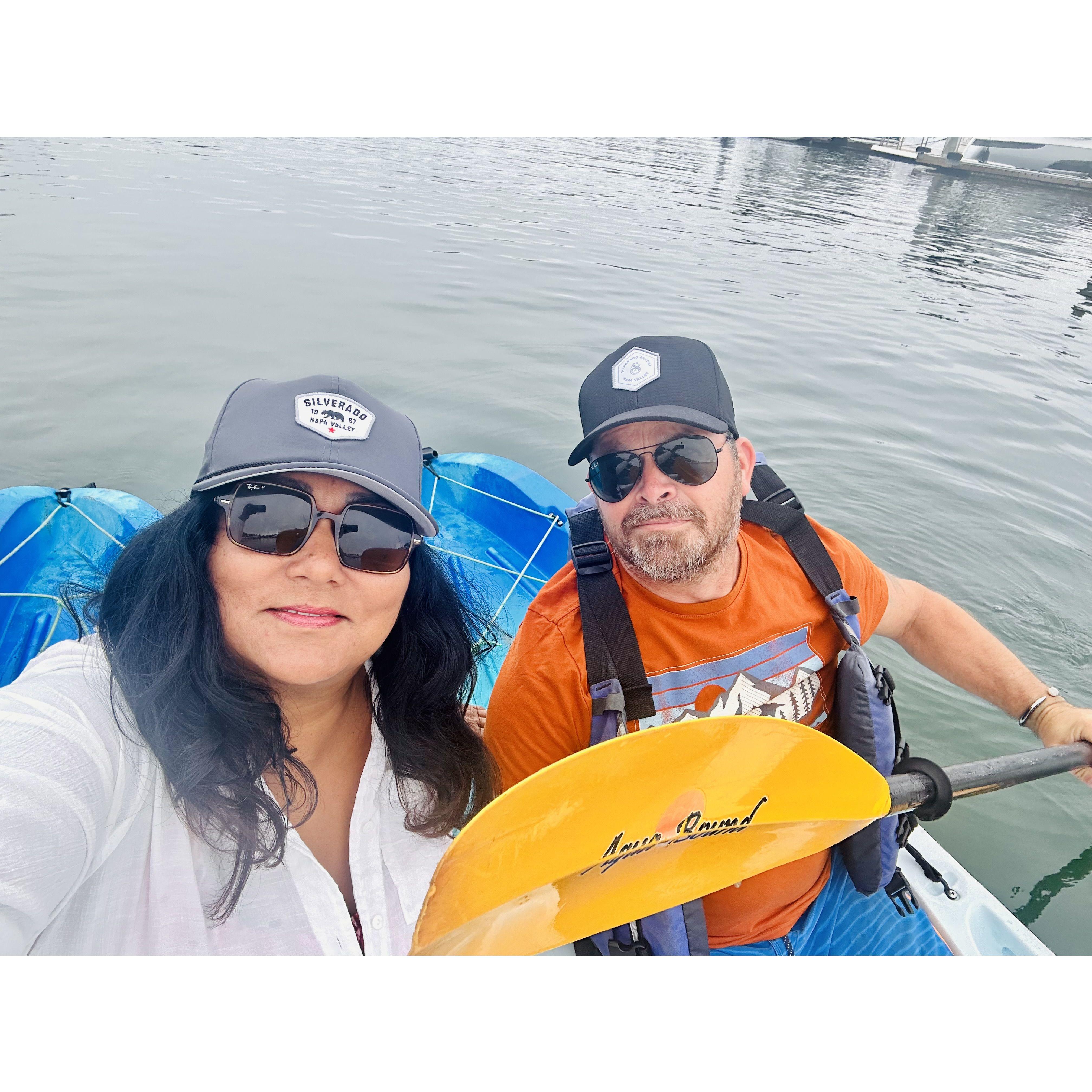 Exercise and fun on the water.
