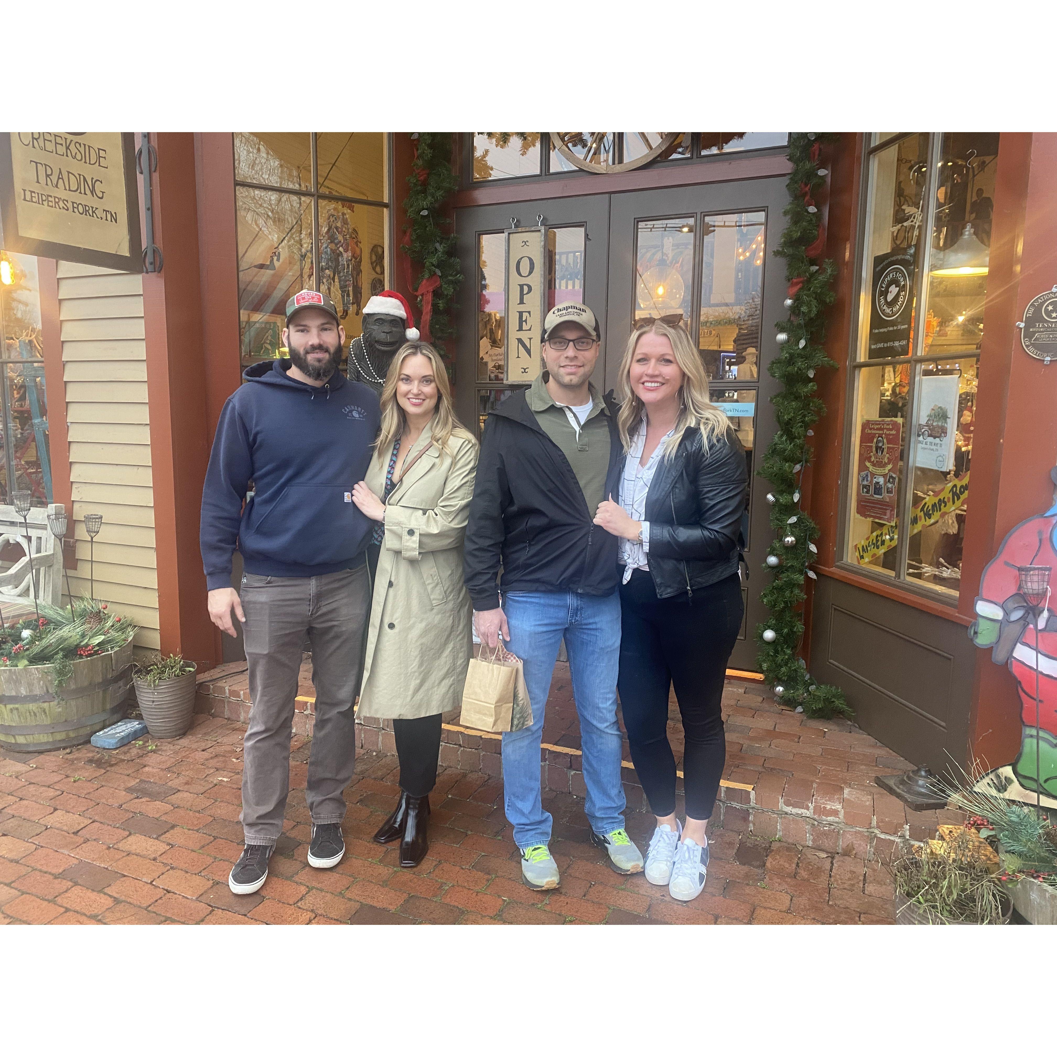 Leiper’s Fork, TN day date with Jonnny and Miriam