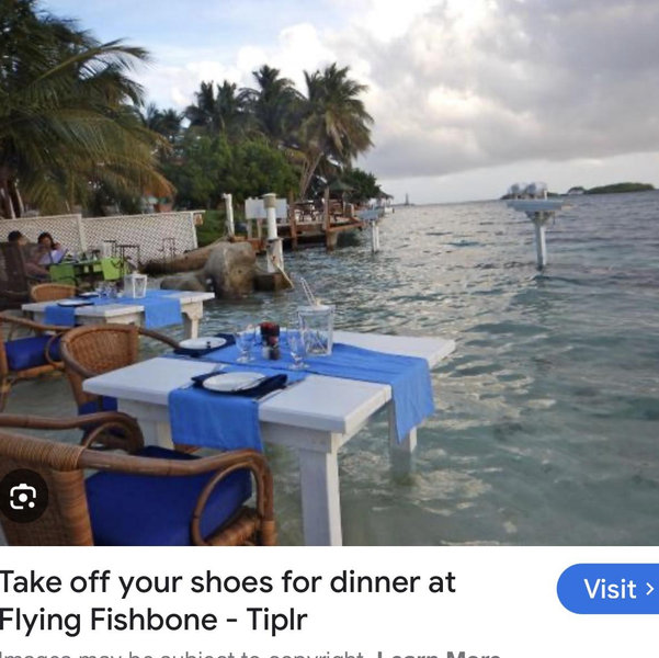 Dinner For Two on our honeymoon