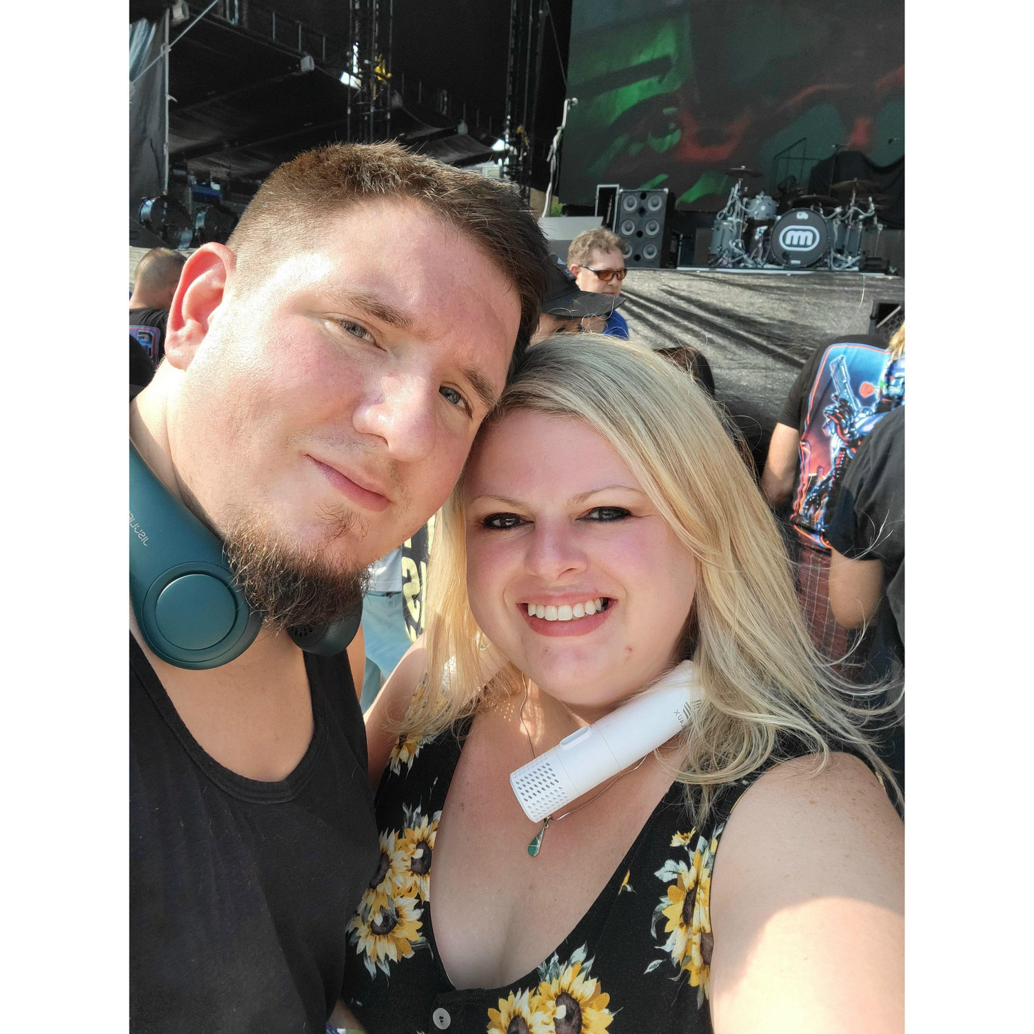 Front row Guns and Roses at Comerica Park Detroit!