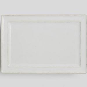Cabana Melamine Rectangular Platter - Stone