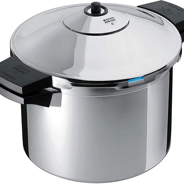 Kuhn Rikon pressure cooker, 8.5-Qt, Silver