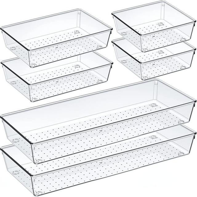 Home Logic 66qt 6pk Storage Bins Clear