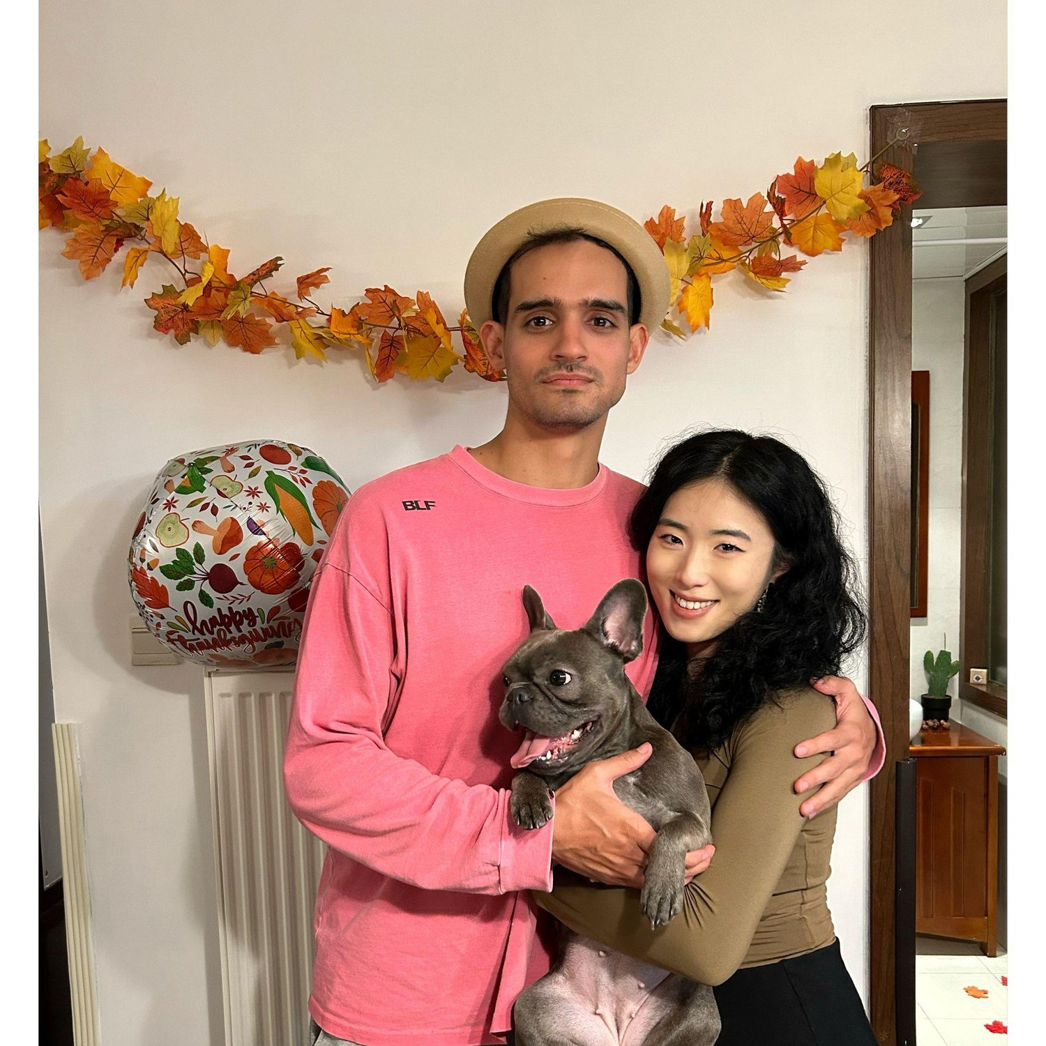 Spending Thanksgiving as a family.