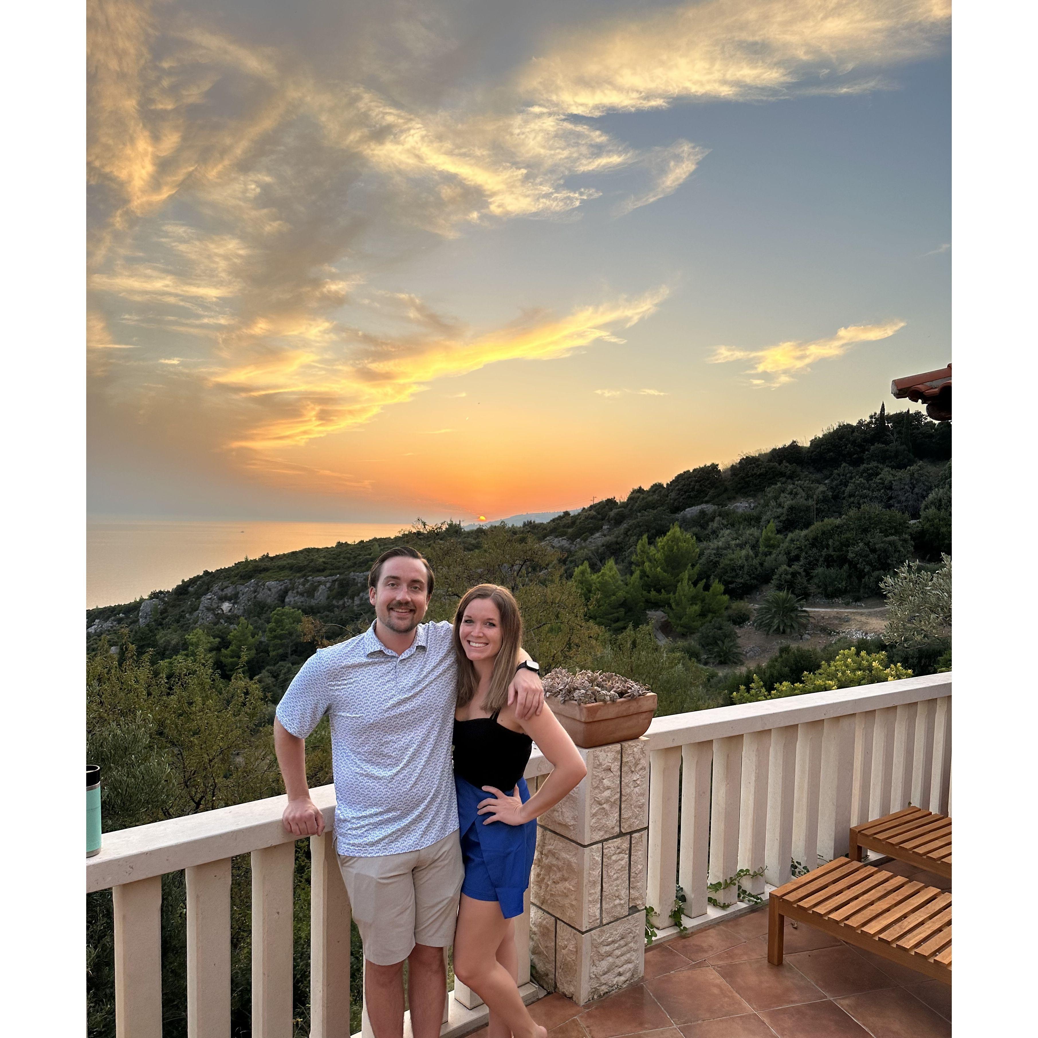 Our airbnb in Dubrovnik, Croatia