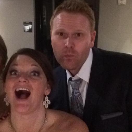 These are our wedding faces - Houston 2015