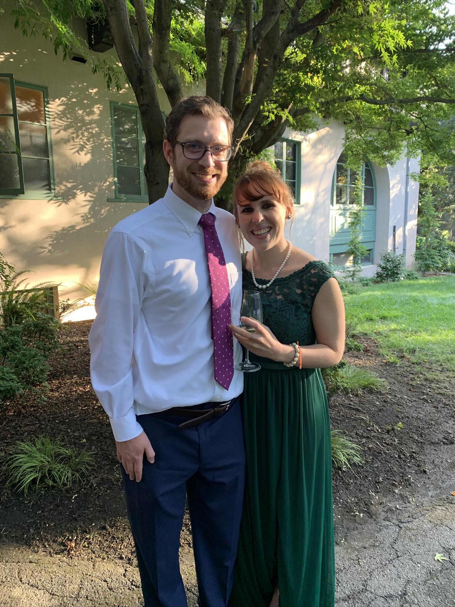 1st formal event/wedding together.