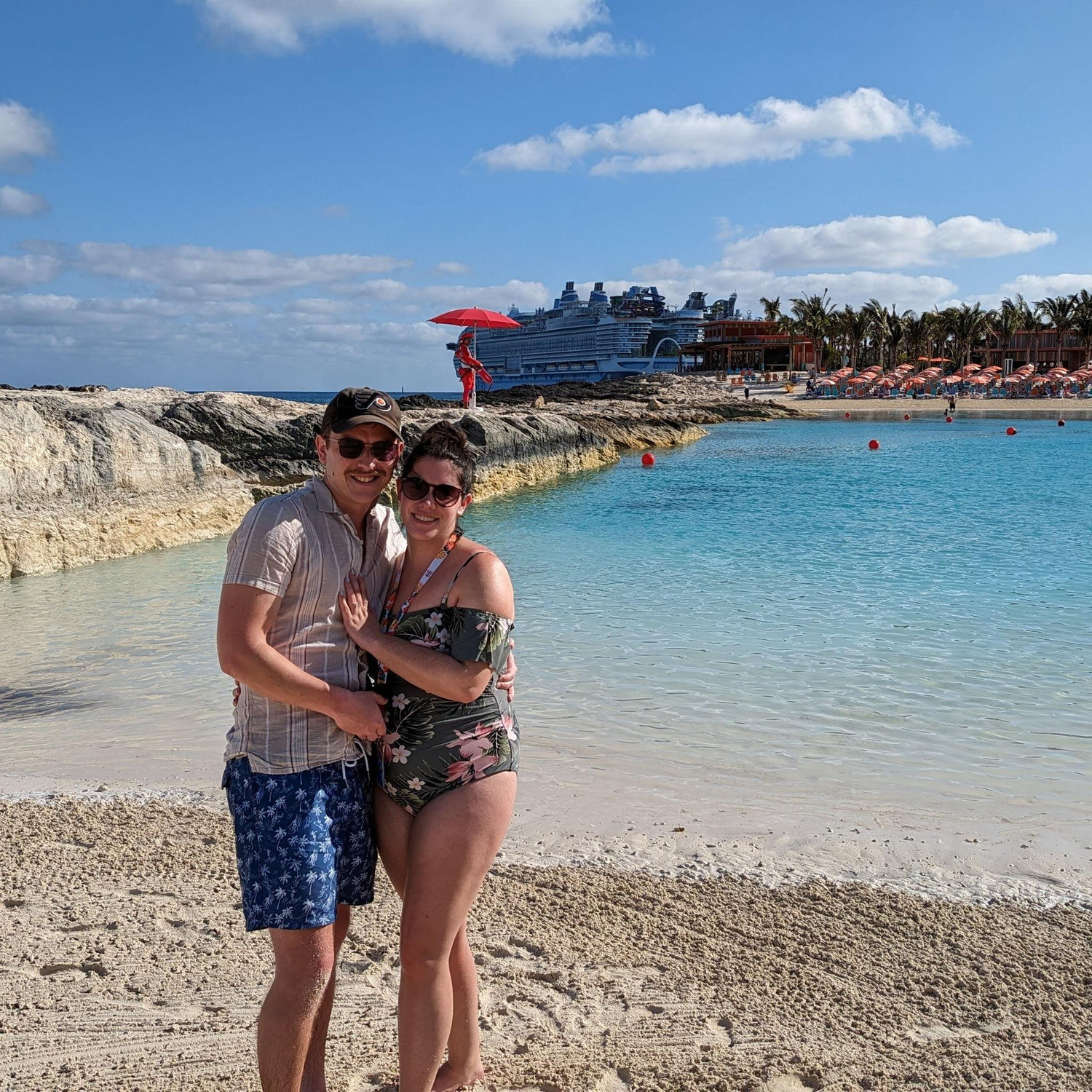 March 2024 - Our engagement on CoCoCay, in the Bahamas!