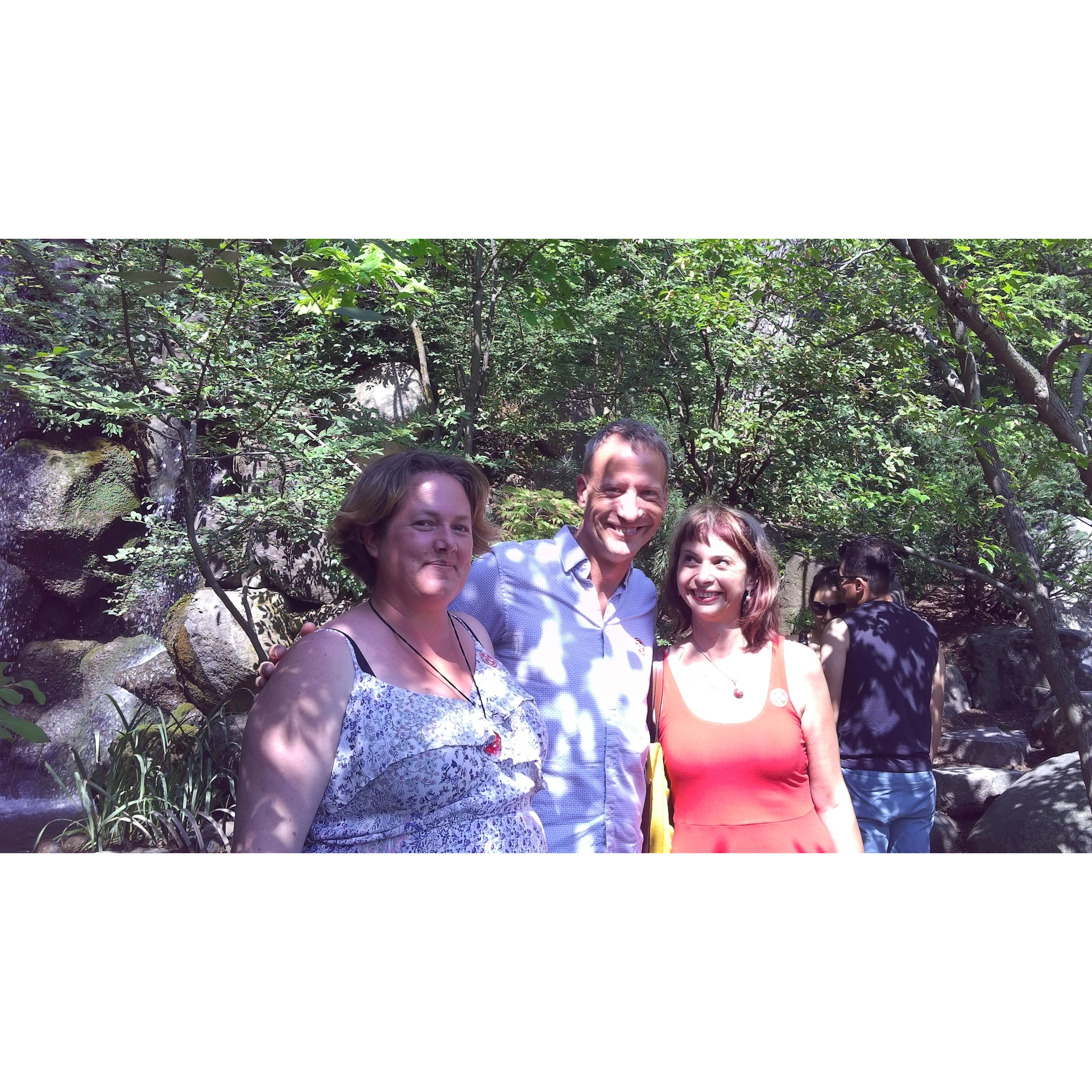 Among our friends, Dilyana first met Charlotte, Liam's dear friend from Isle of Wight...