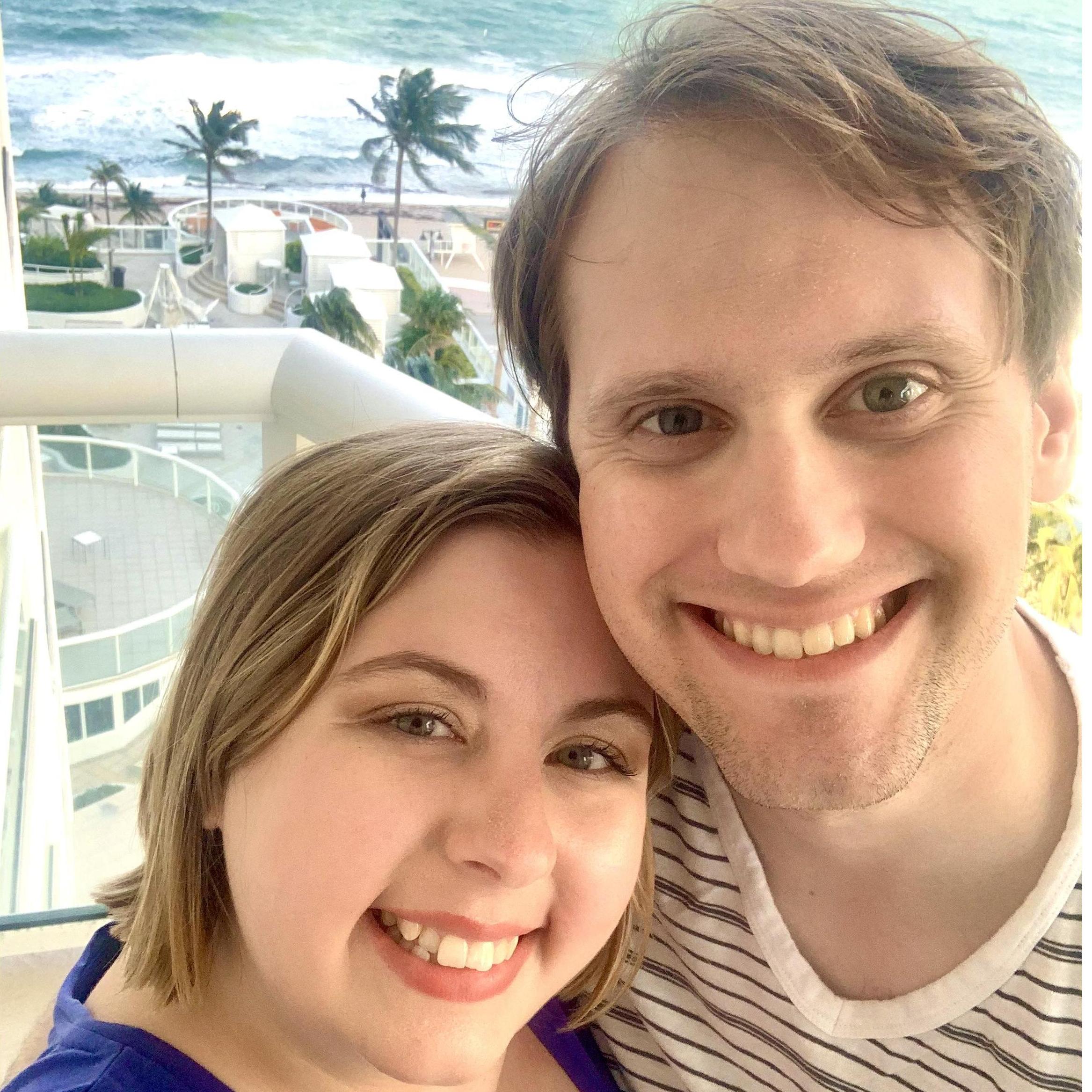Taken in Ft. Lauderdale on vacation together.