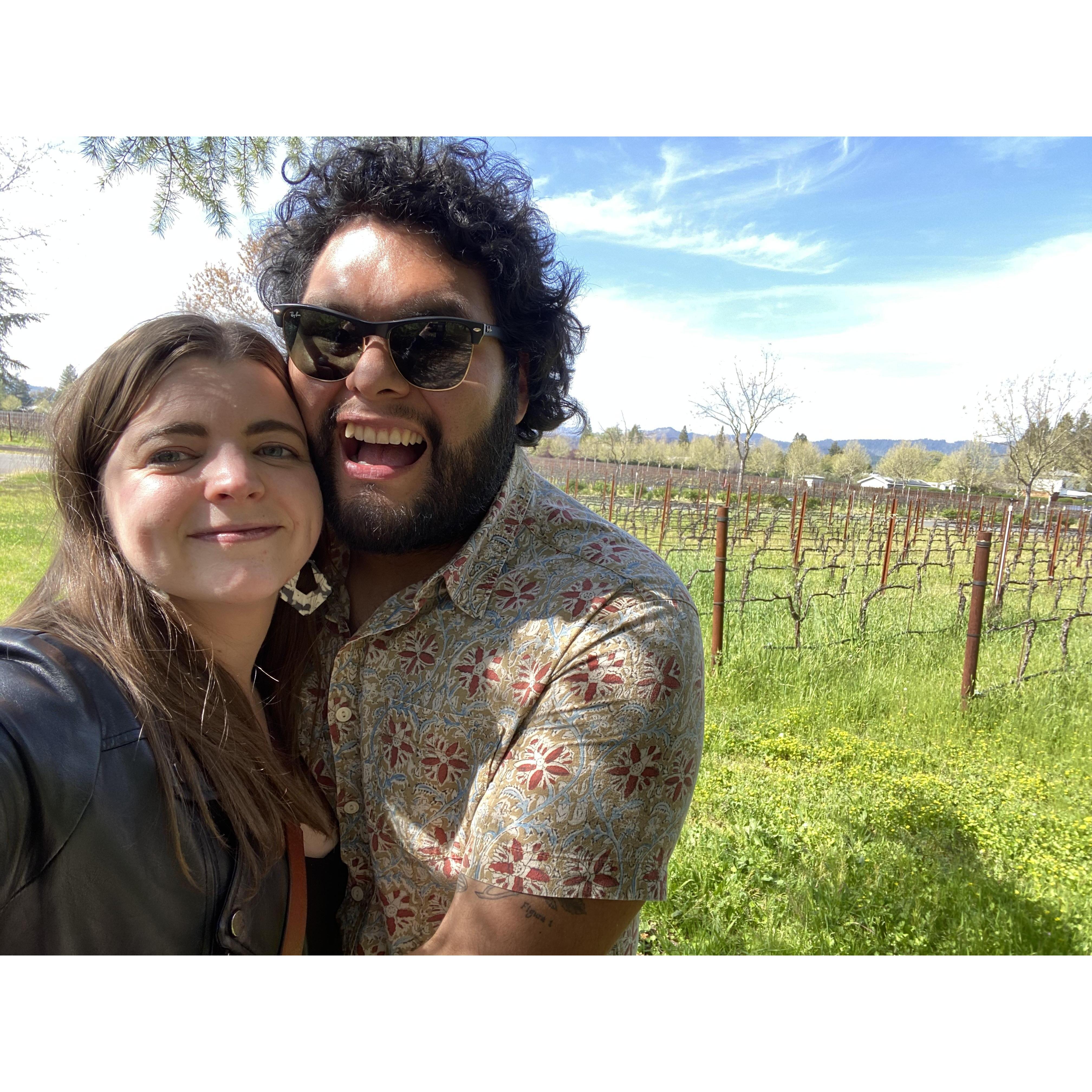 Trip to Napa Valley, April 2021
