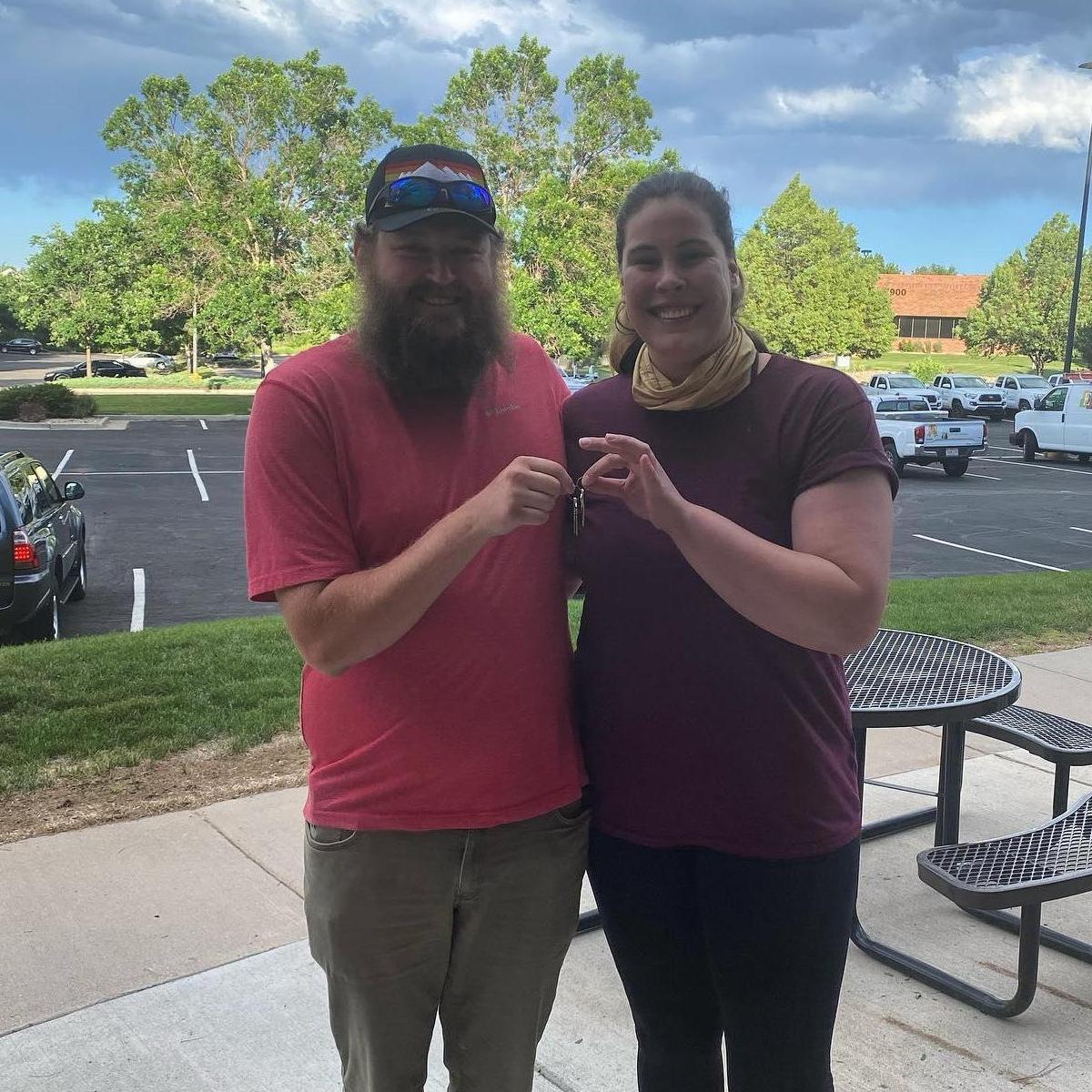 The day we bought our house together