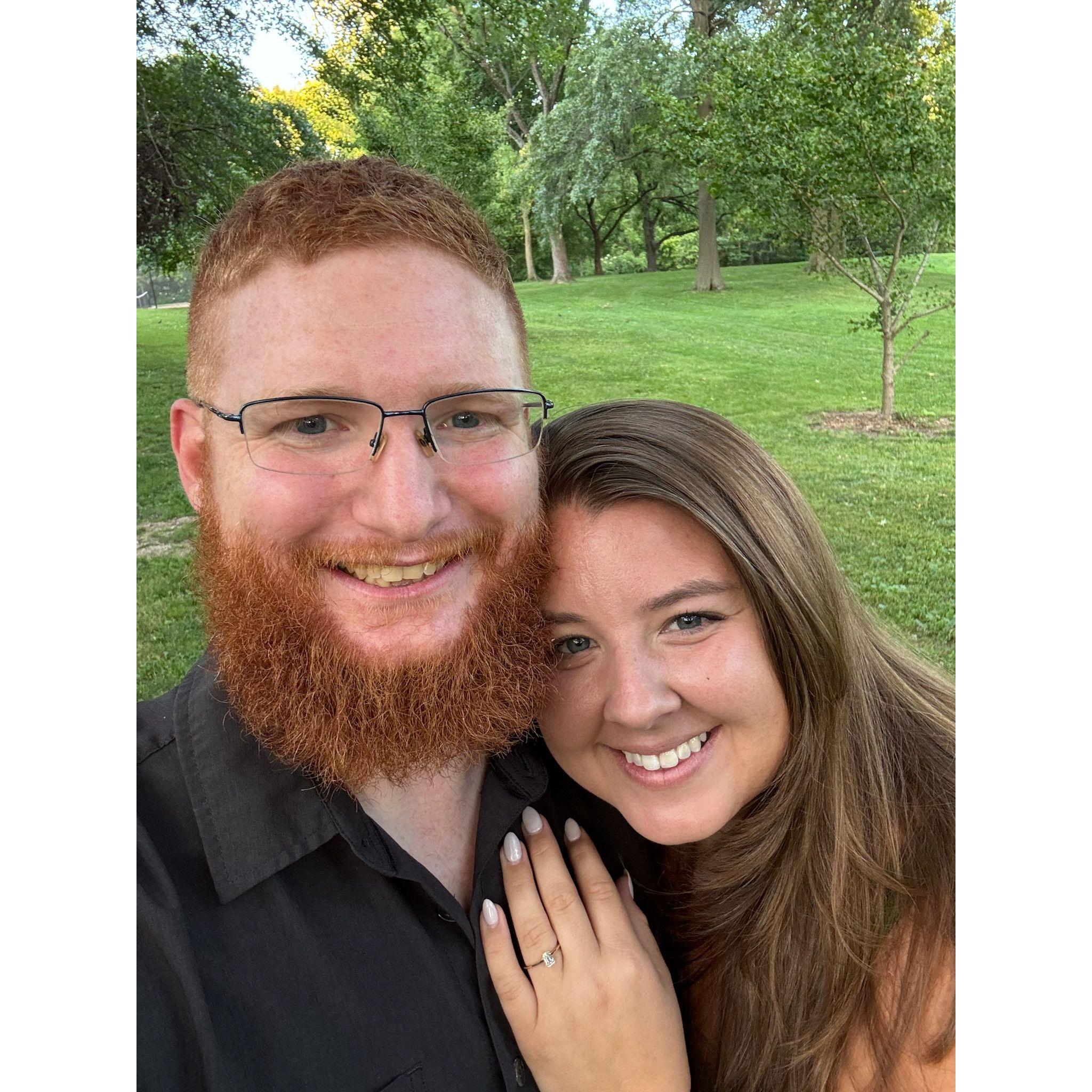 The engagement