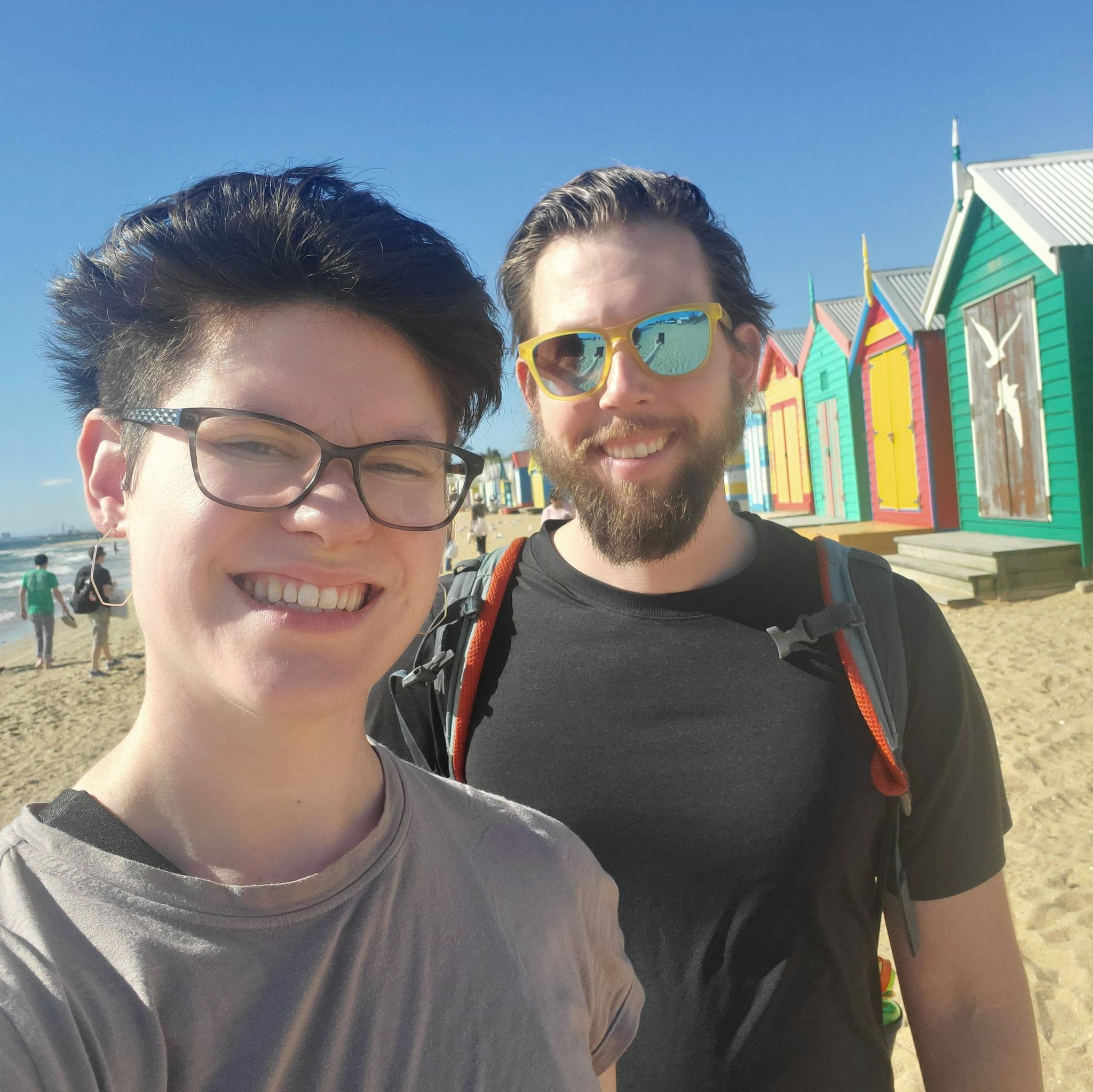 Beach time in Melbourne- Next stop, New Zealand!
