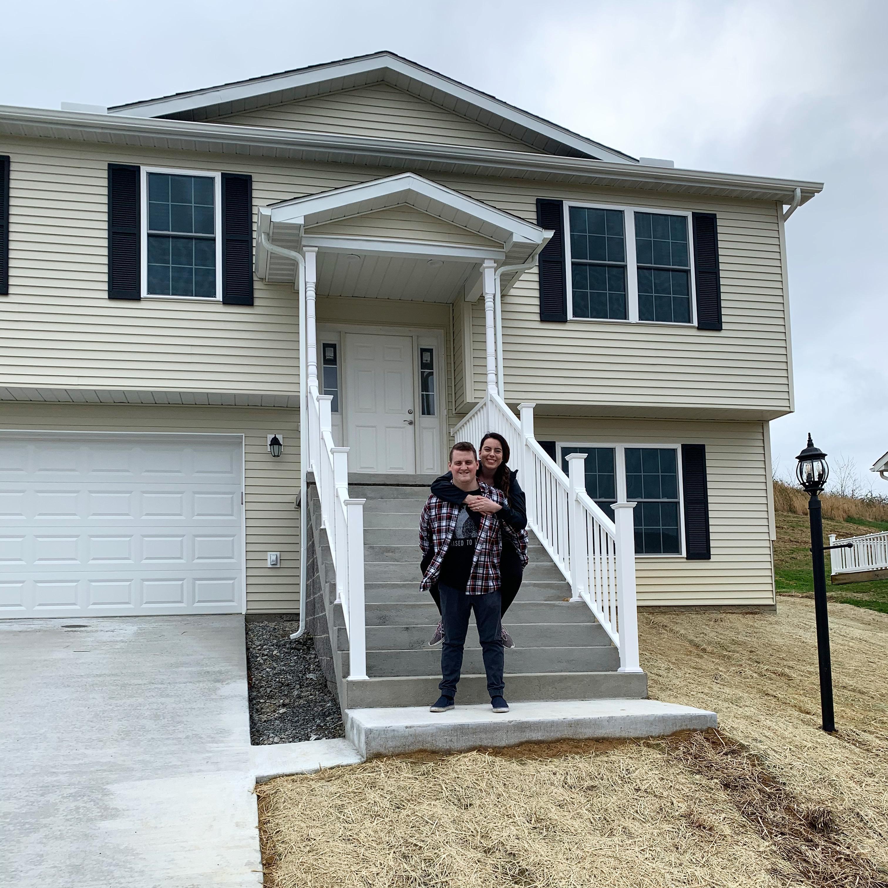 Our first home!