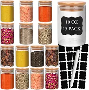 10oz Glass Food Storage Set