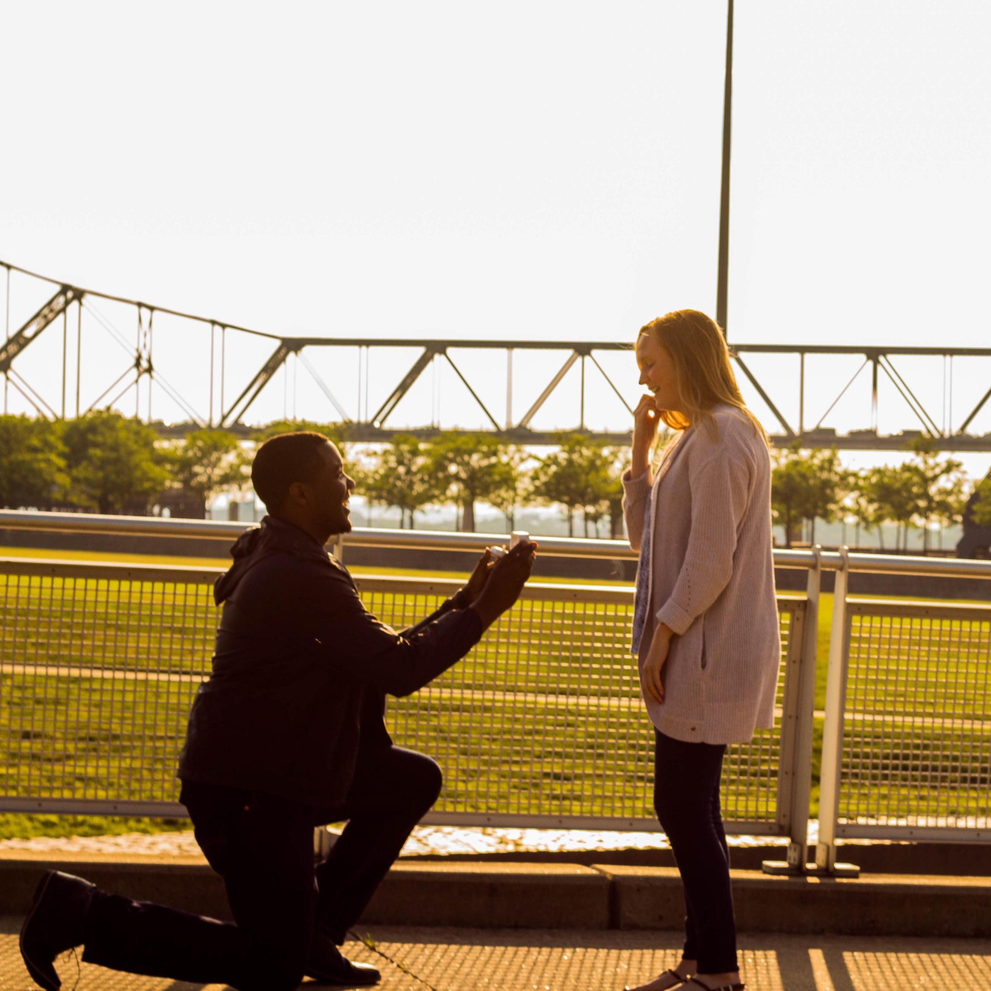The moment Donnie asked me to be his "official" forever.