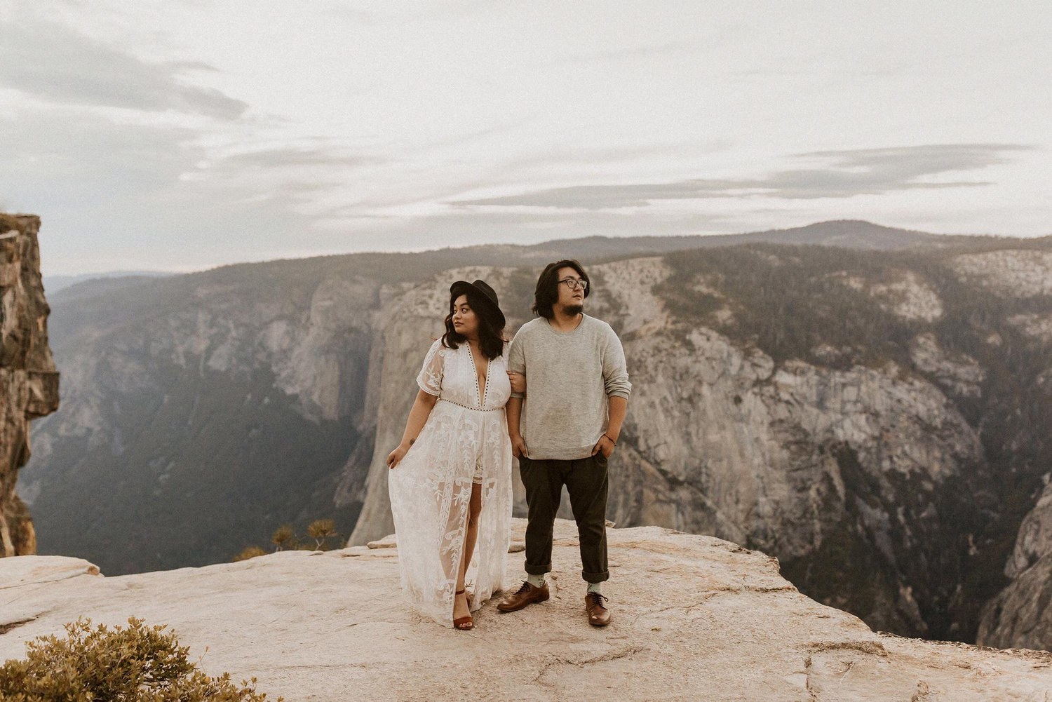 Simultaneously the scariest and coolest moment of our lives.
Location: Taft Point, Yosemite National Park, CA.
Alyssa Brooke Photography / @alyssabrookephoto