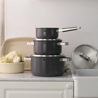 Pure 6-Piece Stainless Steel Pot Set