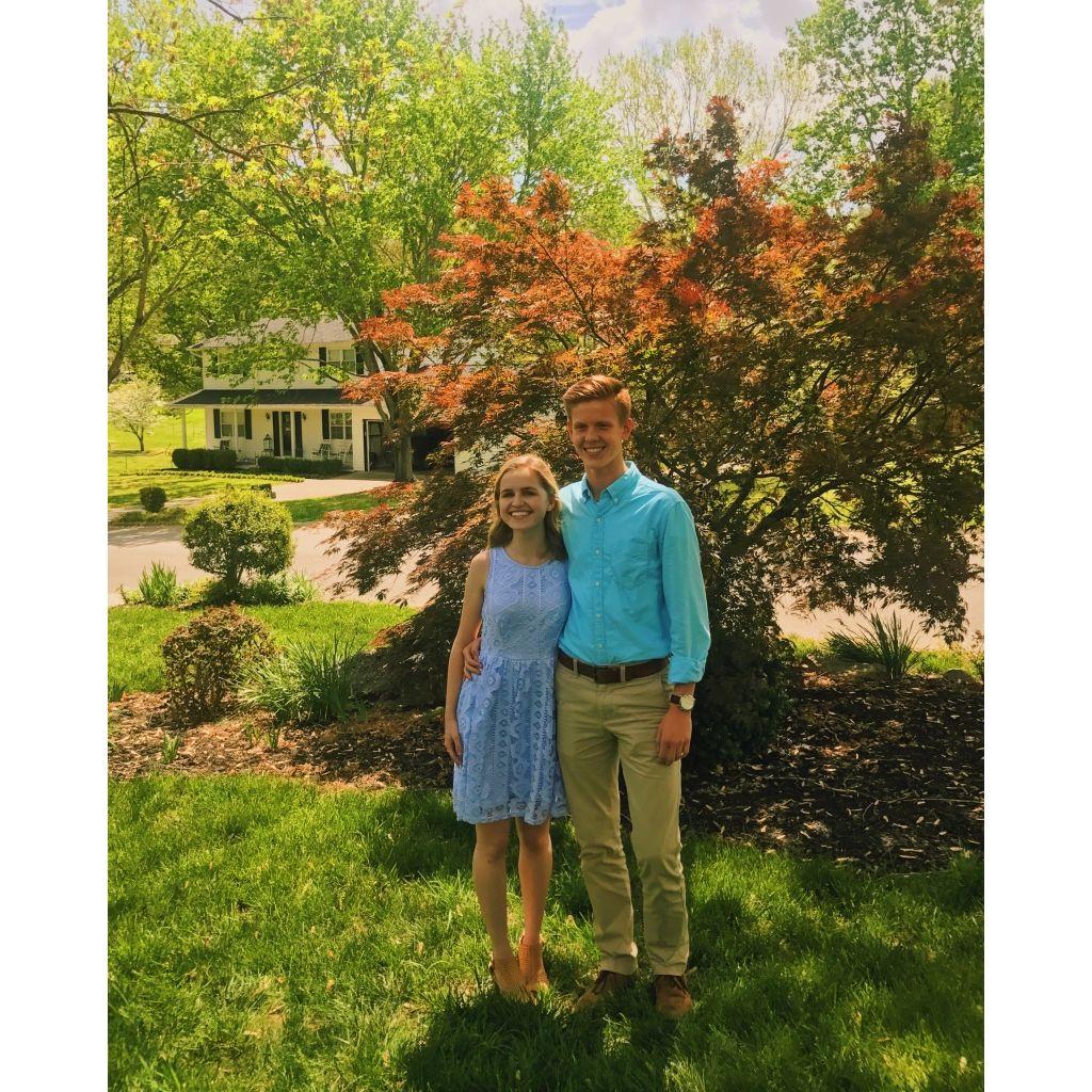 First Easter together. April 2017.