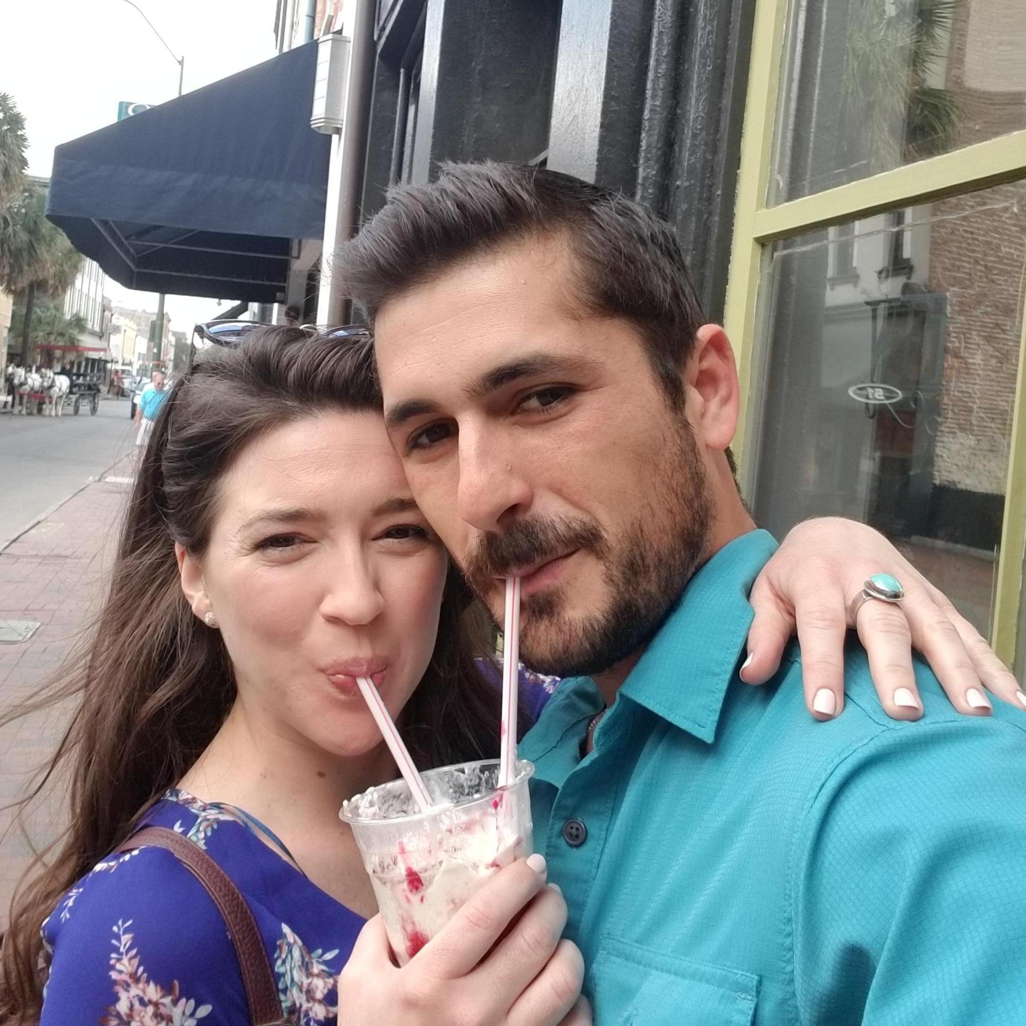 Savannah, GA. Our first trip! We woke up one morning and said- let's go! We called hotels along the way and decided each day where our next spot would be.