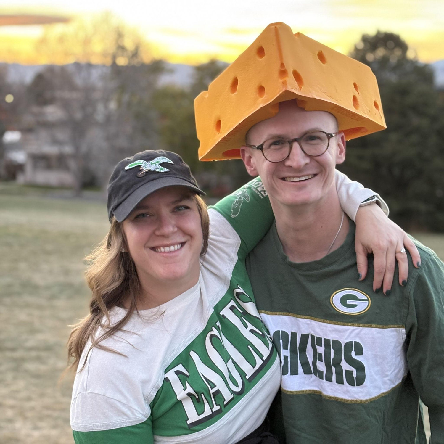 Right before the most recent Packers vs Eagles game