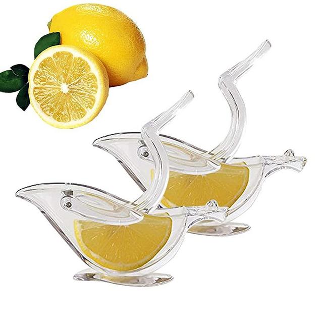 Maceda Media Art Lemon and Orange Citrus Manual Juicer-Prevents Seed Shedding-Dishwasher Safe-2 Pieces-Restaurant Supplieslemon squeezer
