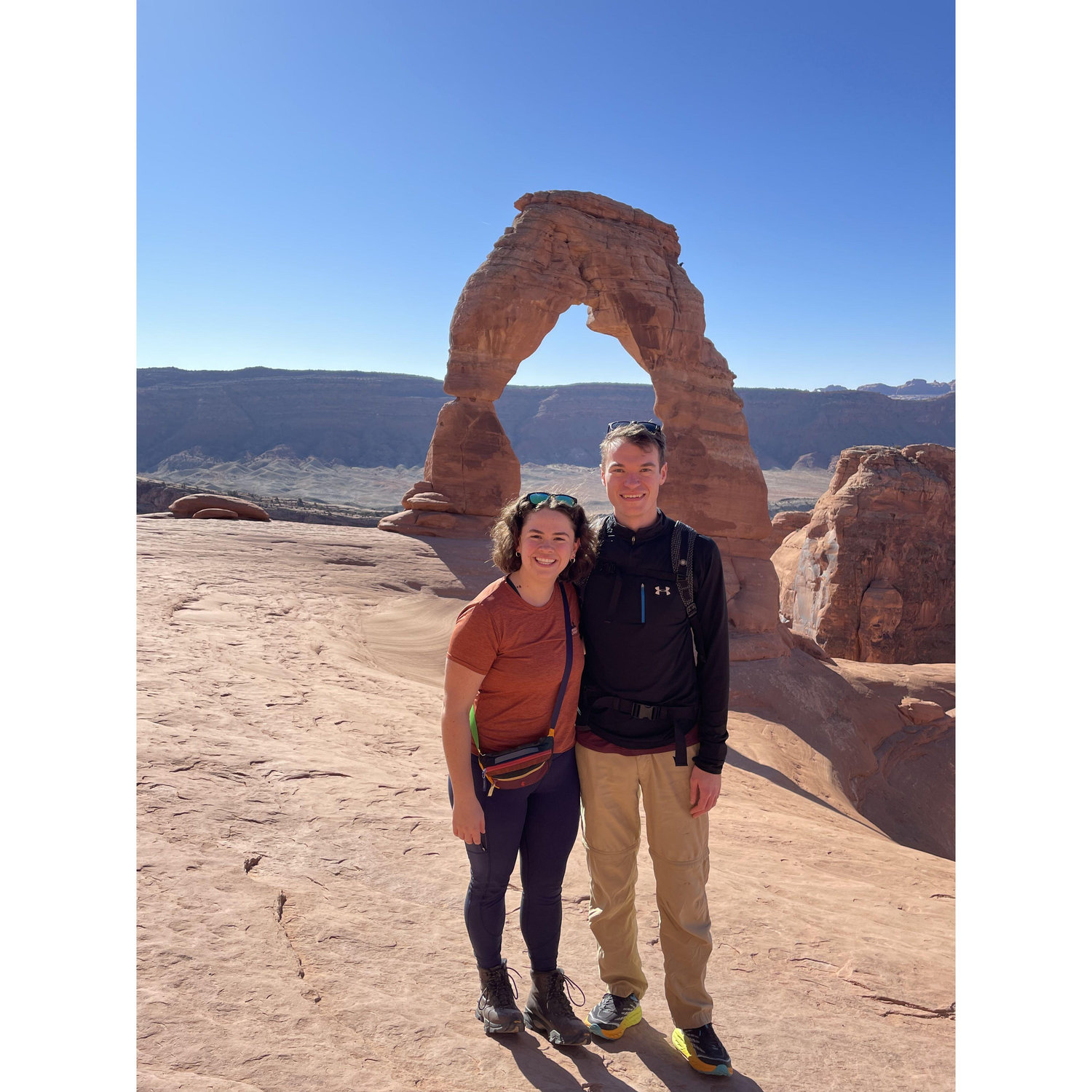 At Delicate Arch with no one else around!