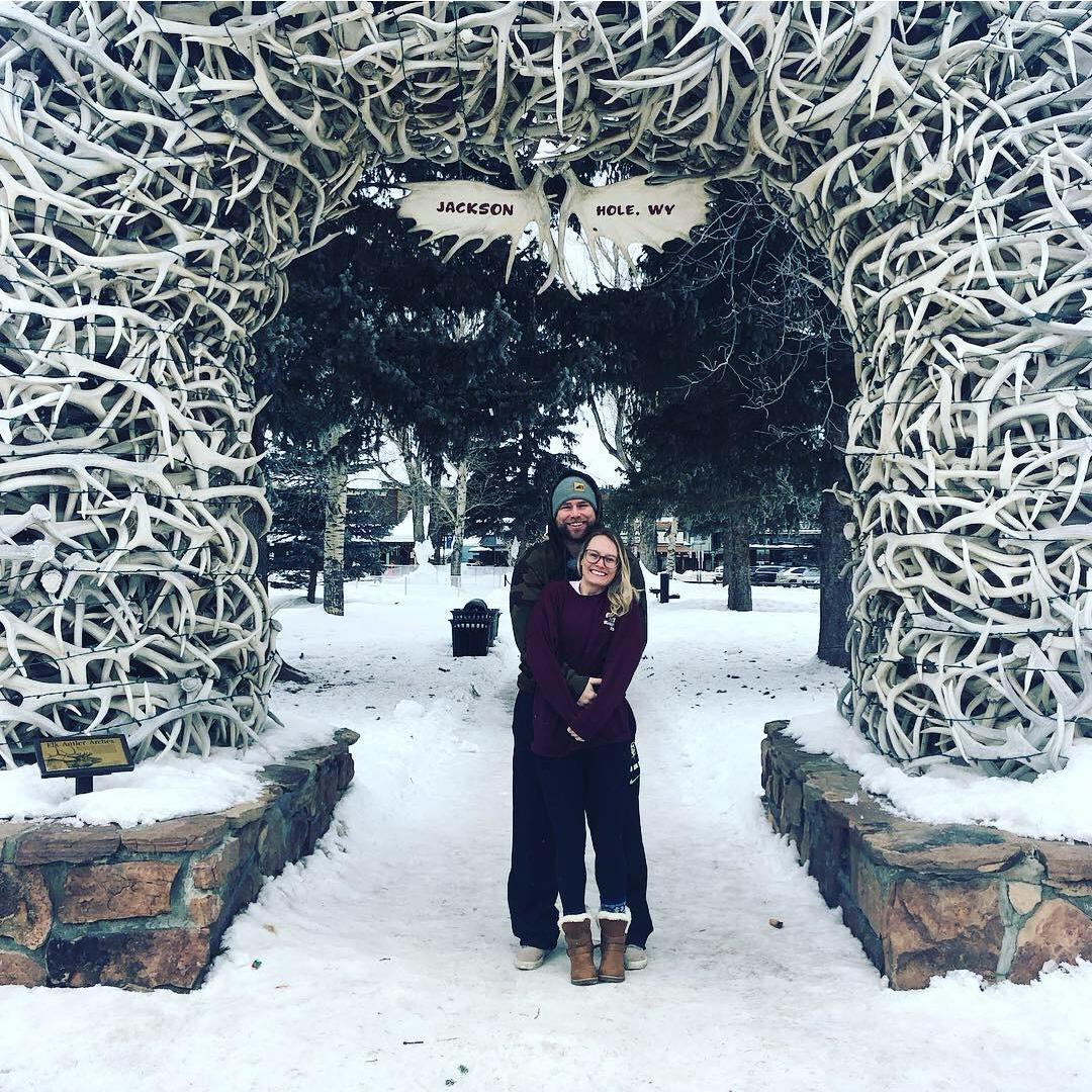Adventuring the town of Jackson Hole, WY after an epic weekend of skiing!