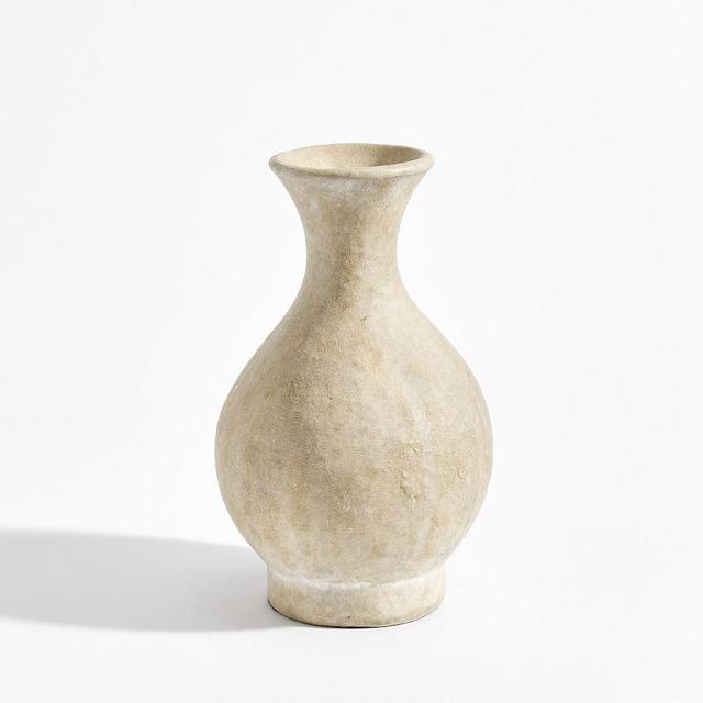 Artisan Studio Handcrafted Ceramic Vase, Bud Vase, Natural