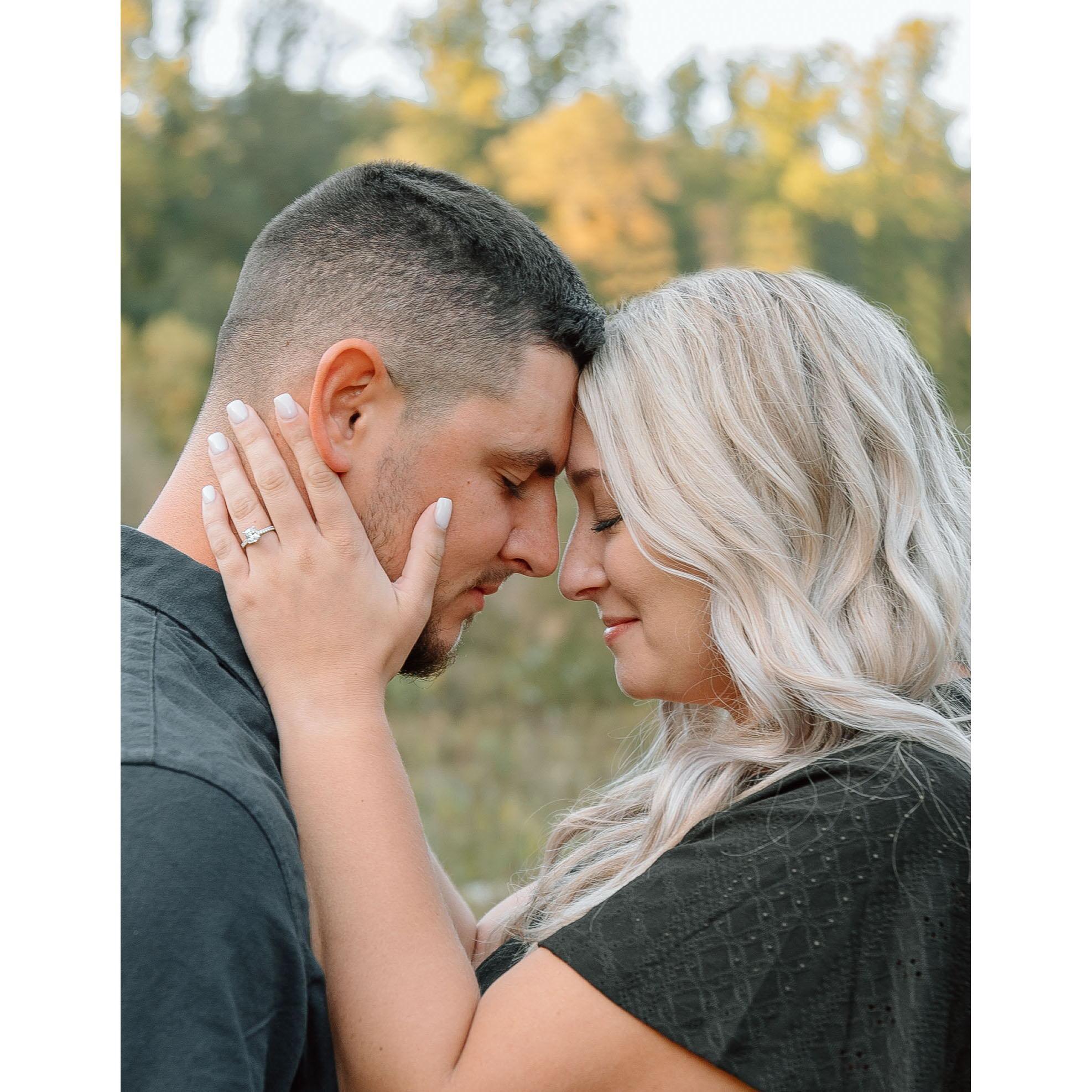 Engagement photo session!