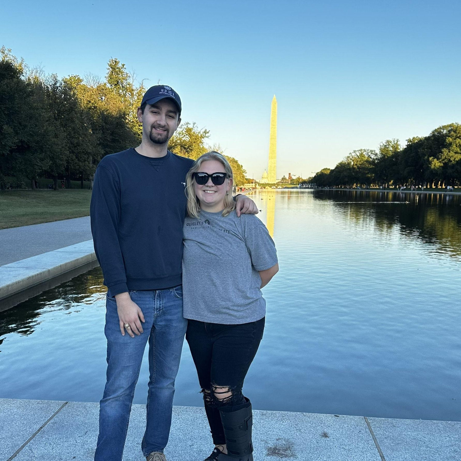 Gillian visits Ross in DC! 10/9/2022